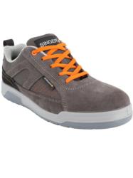 Chaussure Basse de S�curit� Singer BOCA S1P SRC Cro�te Velours Gris/Orange