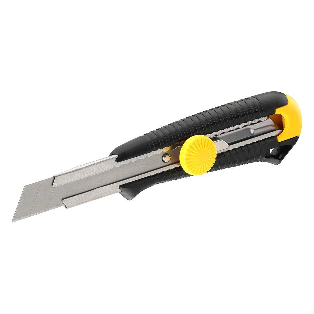 Cutter - Gamme pro - Blocage par molette - Lame 18mm - Stanley