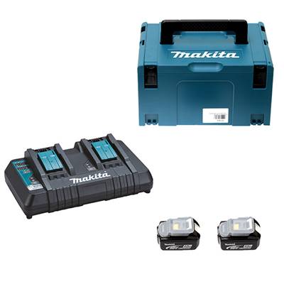 Pack énergie Makita 2 batteries 18 V 5 Ah