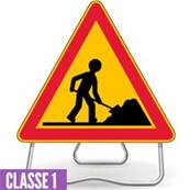 Panneau de signalisation - Pied basculant - Haut.1000mm - Mod�le AK5 - CL.1