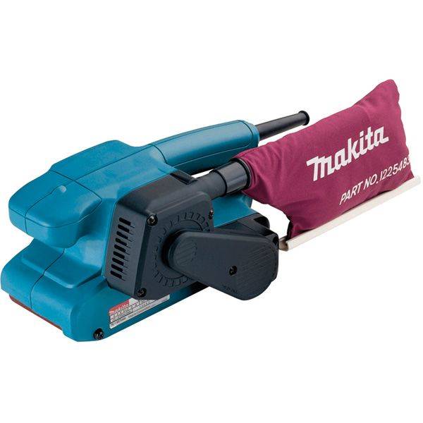 Ponceuse à bande 650W - 270 m/mn - Bande abrasive 76 x 457mm - 2,7kg - Makita