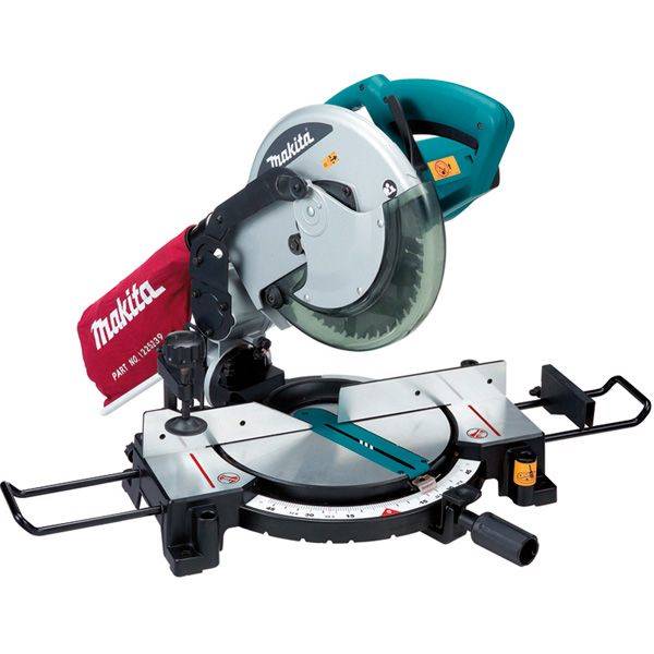 Scie à onglet 1500 W Ø255mm - 4200tr/min - Alésage 30mm - 14,7 kg - Makita