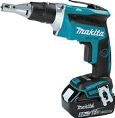 Visseuse plaque de plâtre 18V - 4000tr/mn- 2batt+coff.+charg. - Moteur BL-Makita