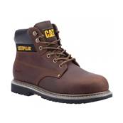 Chaussure Caterpillar Haute POWERPLANT S3 HROSRA - Marron Pointure 40