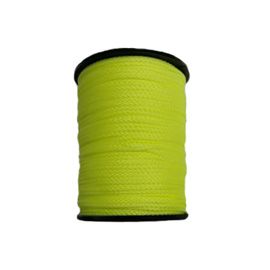 Ficelle en polypropylène Fluo - Longueur 100 m - Diamètre 2 mm - Coloris jaune