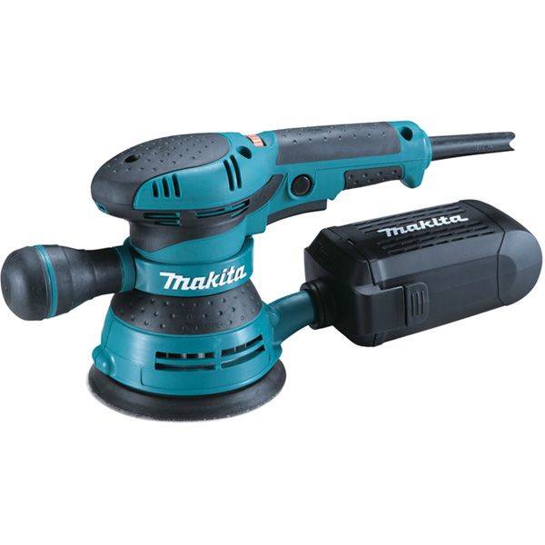 Ponceuse excentrique 300W- 12000orb/mn - Ø125mm - osc. 2,8mm - 1,4kg - Makita