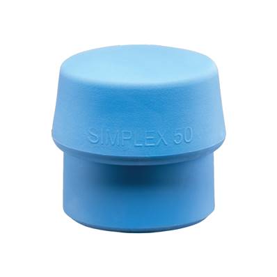 Embout TPE Souple Bleu Halder - D60 - Pour Maillet Simplex