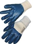 Gant nitrile bleu (3/4) - Enduction lourde - T9 - Singer - Lot de 10