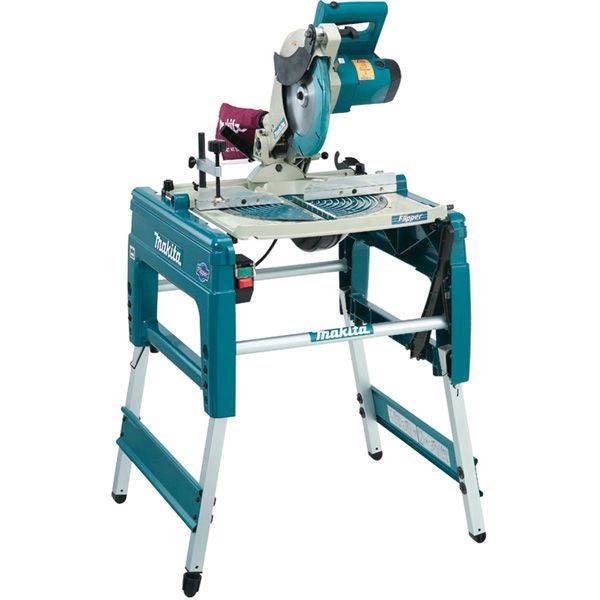 Scie sur table à coupe d'onglet réversible 1650W Ø260mm 2700tr Lame 260mm Makita