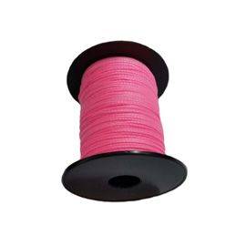 Ficelle en polypropylène Fluo - Longueur 100 m - Diamètre 2 mm - Coloris rose