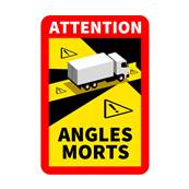 Plaque pour Poids Lourd - Pour Carrosserie - Angle Mort