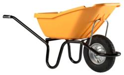 Brouette Haemmerlin Pick Up 110 Jaune Polypro Roue Gonflée 110 L