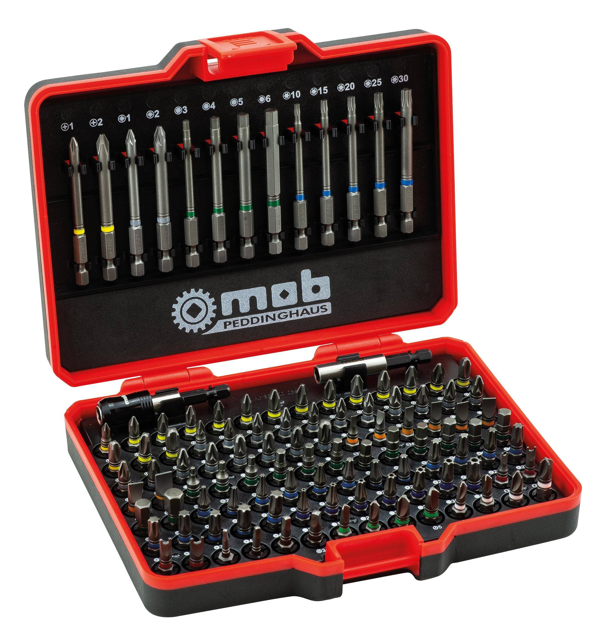 Coffret d'embouts à vis - Mob - 113 pièces