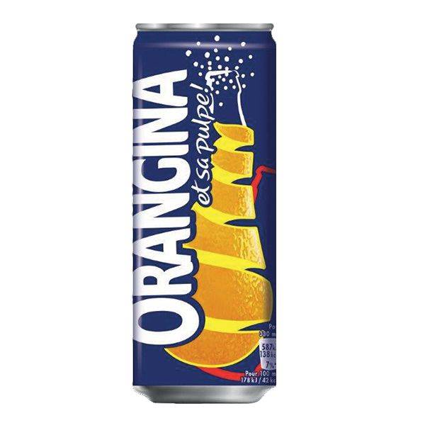 Orangina Boîte 33cl - Plaque de 24