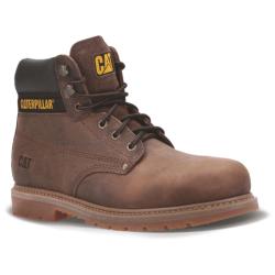 Chaussure Haute de Sécurité Caterpillar Powerplant S3 HRO SRA Marron