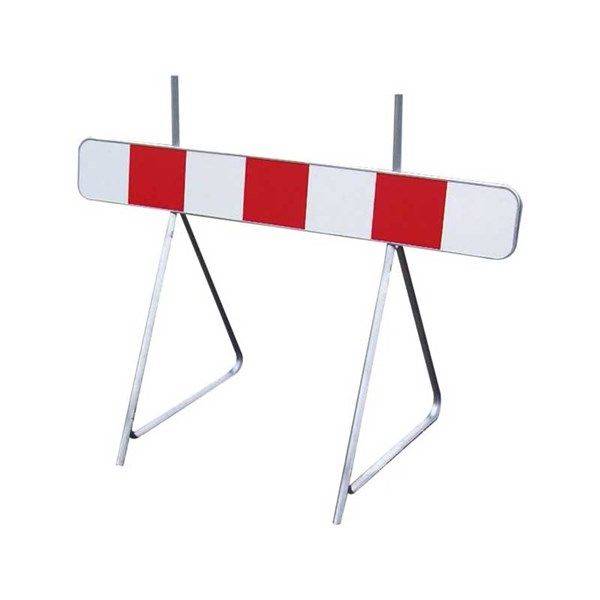 Panneau de signalisation Bipied - 1400x200mm - K2 - CL.1 - Verso Fin de chantier