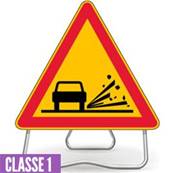 Panneau de signalisation - Pied basculant - Haut.1000mm - Mod�le AK22 - CL.1