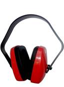 Casque antibruit - Modèle chantier - Coloris rouge - Modèle homologué - Singer